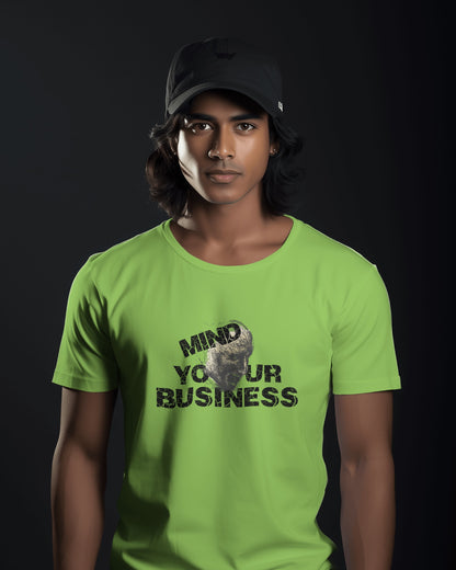 Regular Men T-Shirts Mind your Business