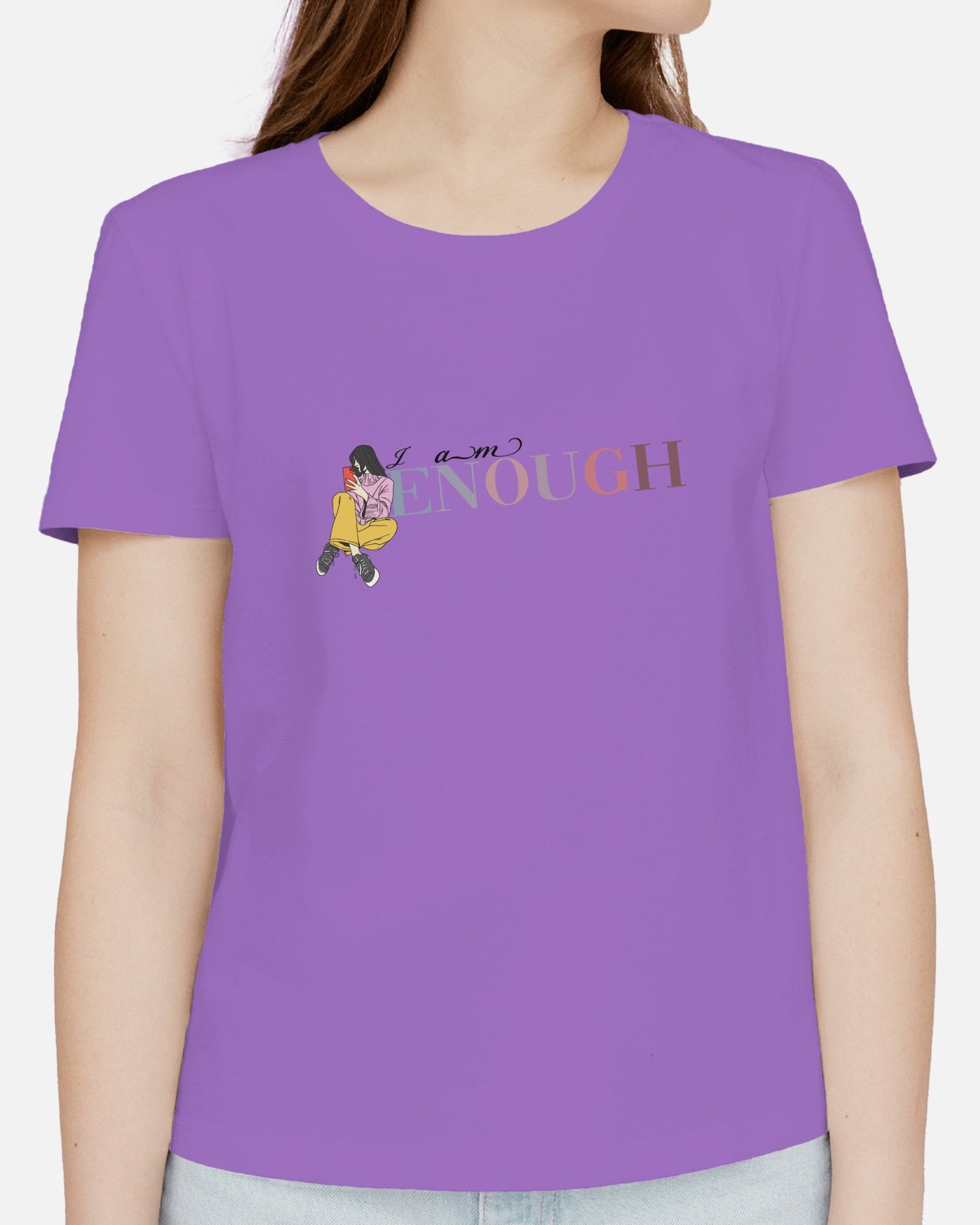 Regular Women T-Shirts I am Enough