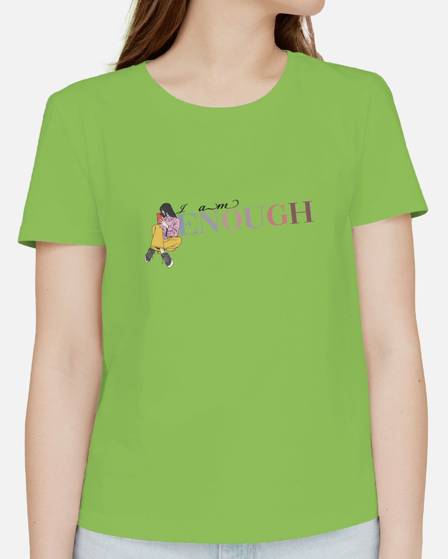 Regular Women T-Shirts I am Enough