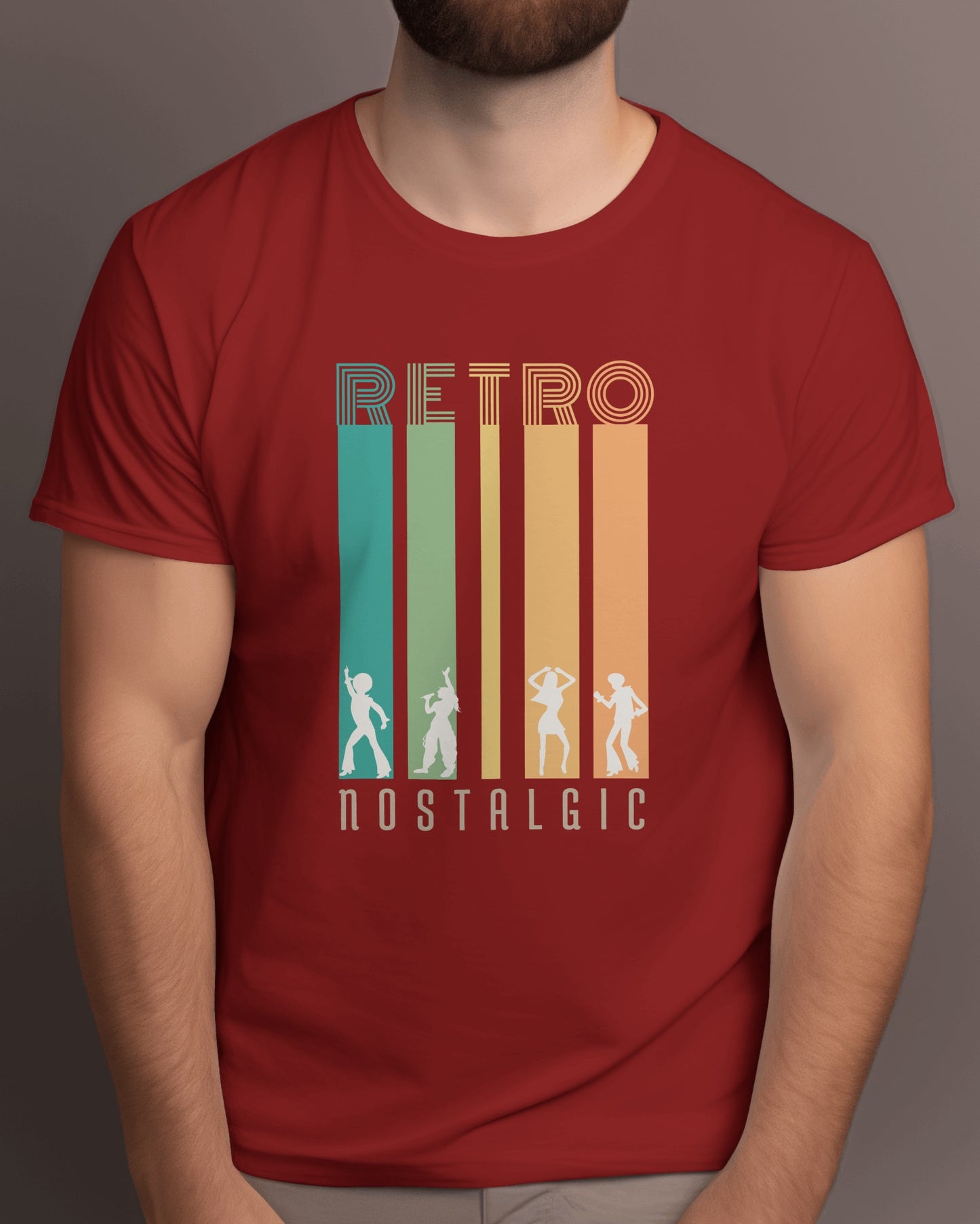 Regular Men T-Shirts Retro Nostalgic