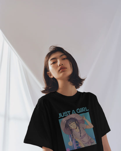 Oversized Women T-Shirts Just A Girl