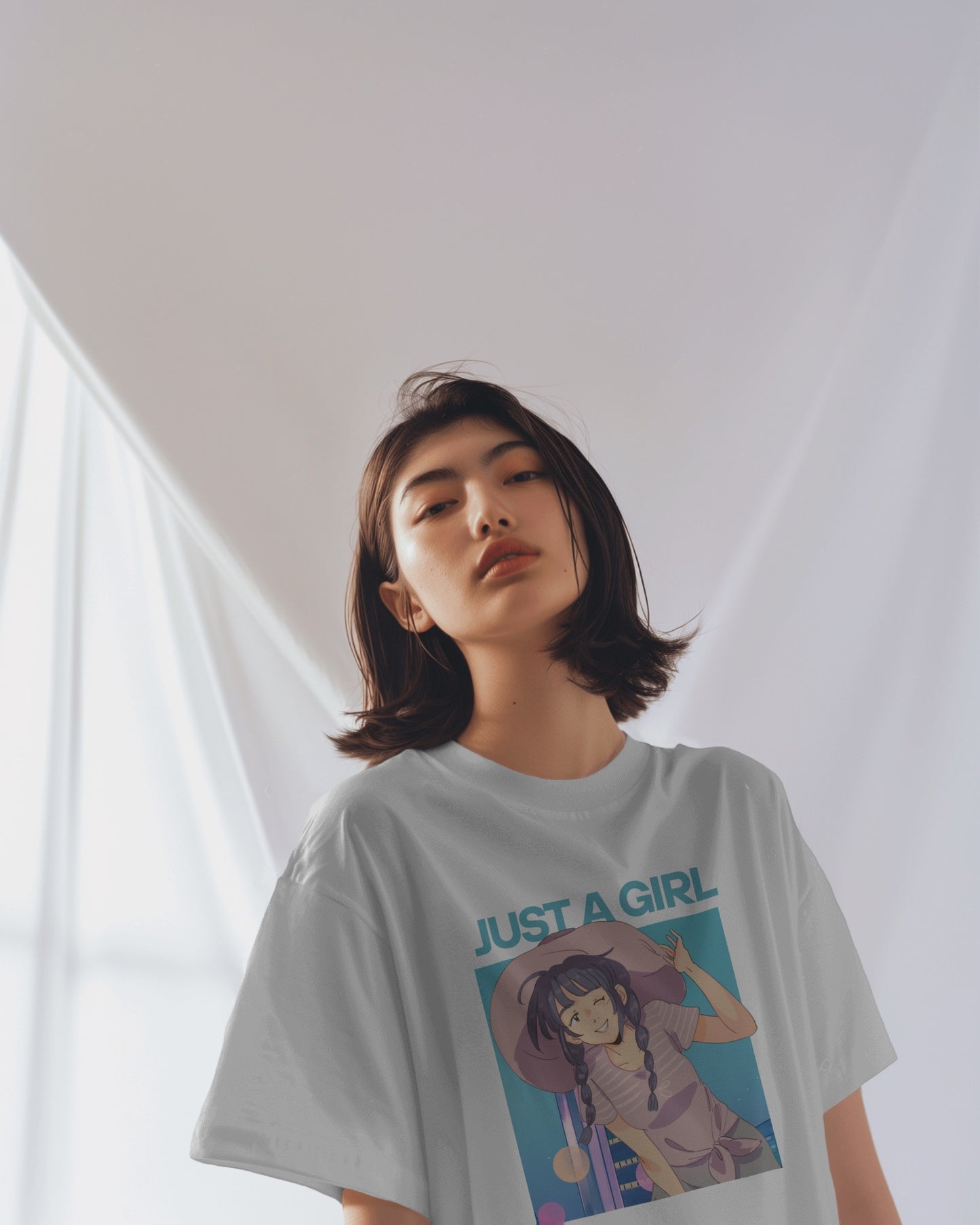 Oversized Women T-Shirts Just A Girl