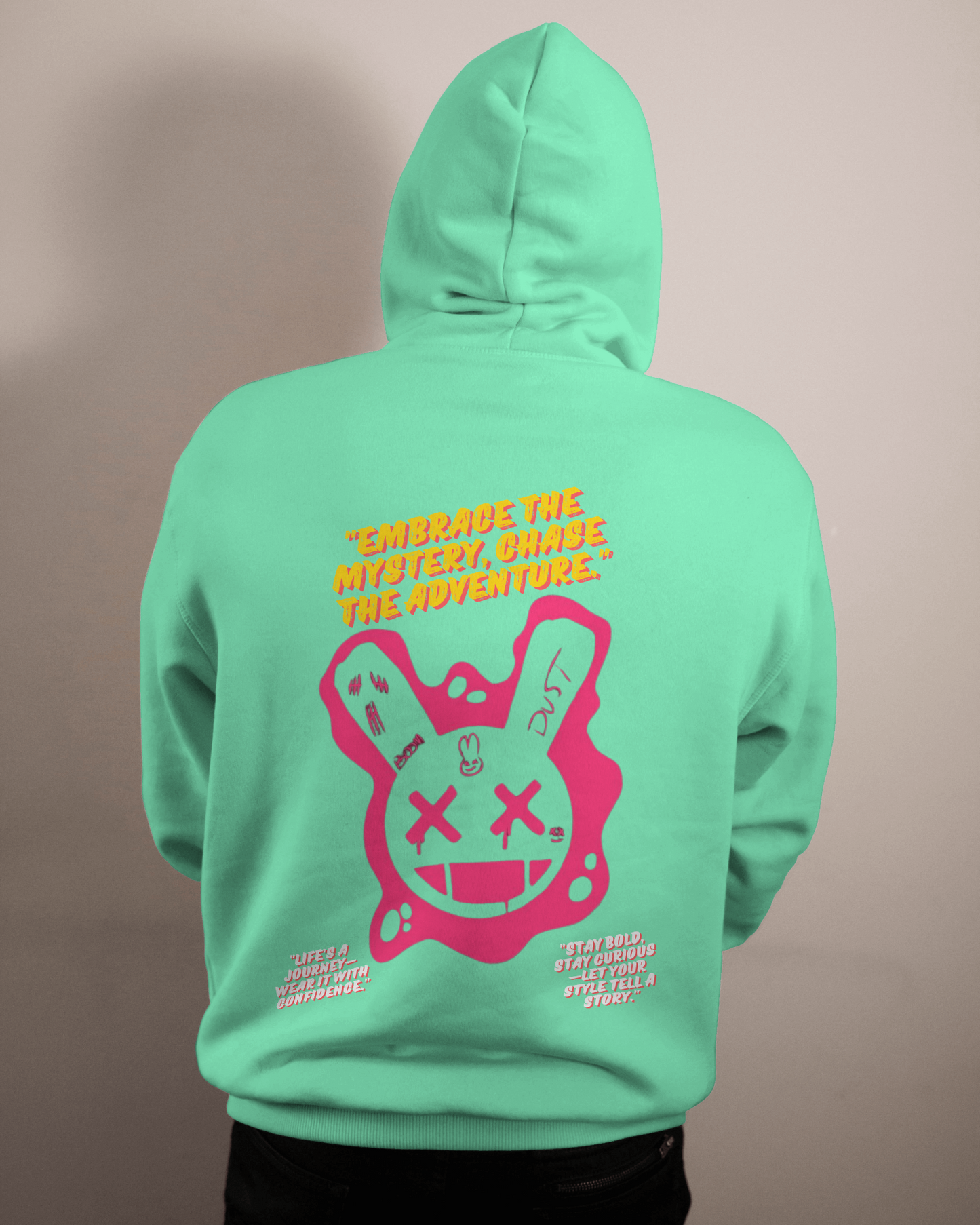 Oversized Hoodie Rabbit Dust