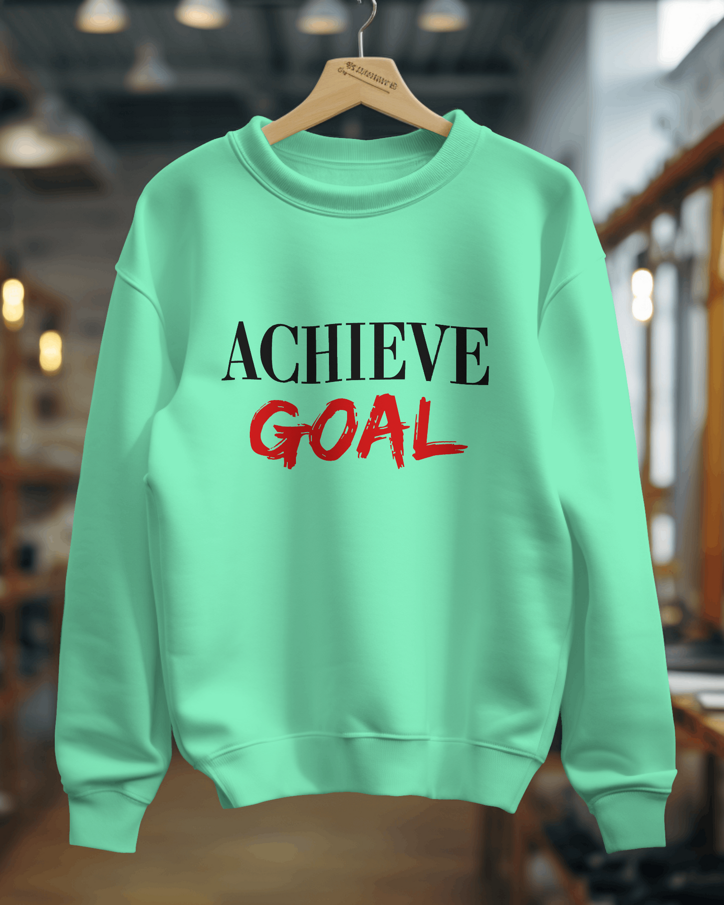 Sweat Shirts Achieve Goal