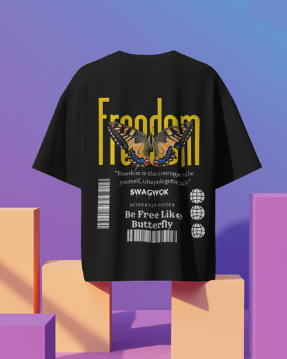 Oversized Unisex T-Shirts Freedom