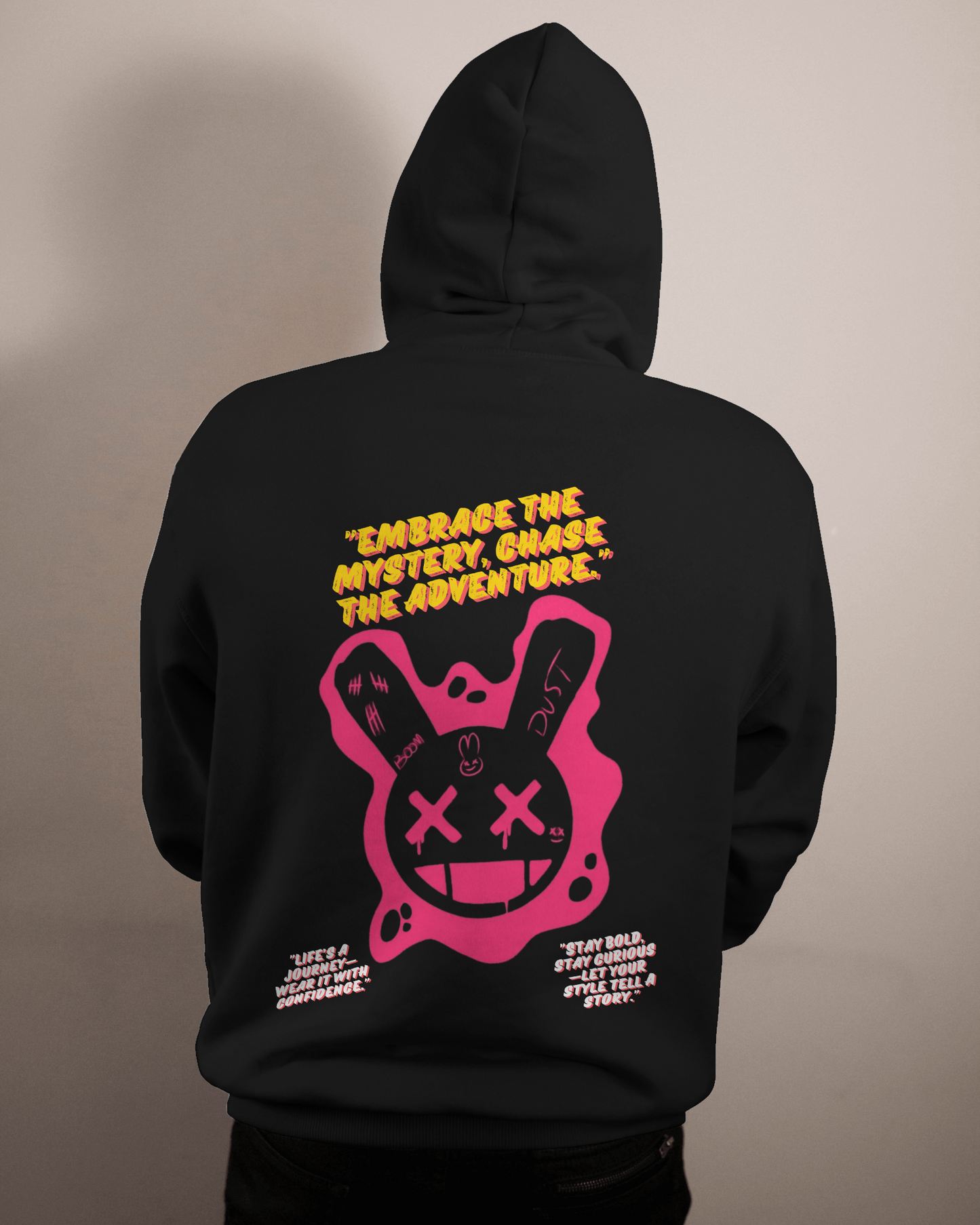 Oversized Hoodie Rabbit Dust