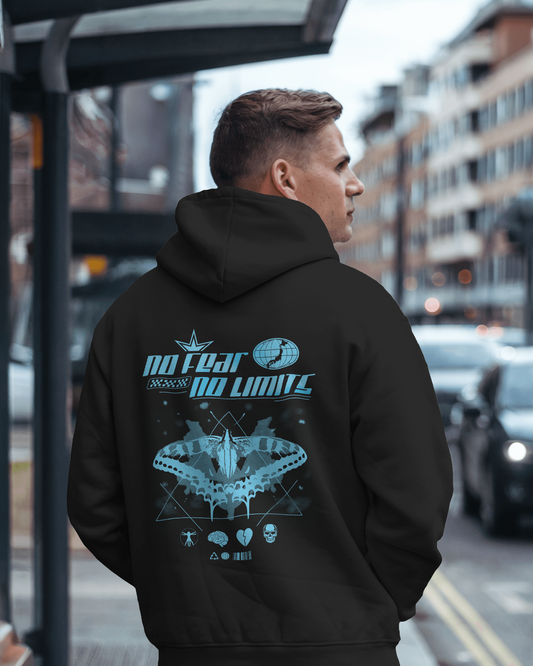 Oversized Hoodie No Fear No Limit