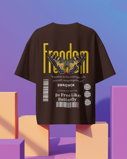 Oversized Unisex T-Shirts Freedom