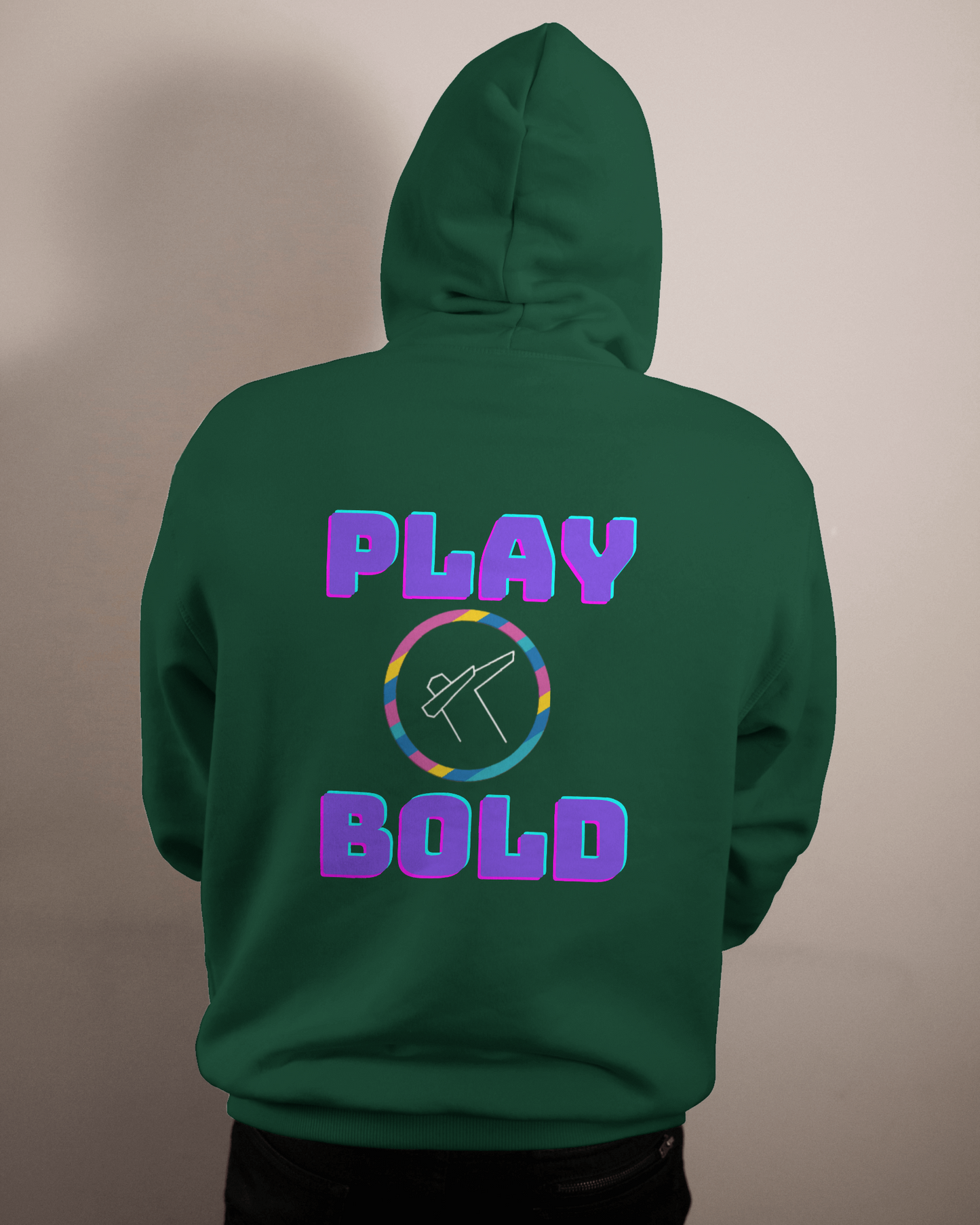 Oversized Hoodie Play Bold