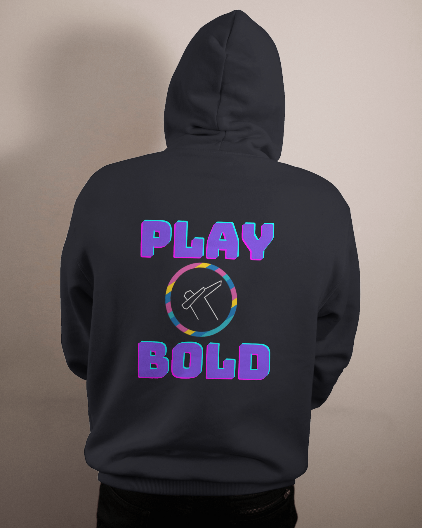 Oversized Hoodie Play Bold