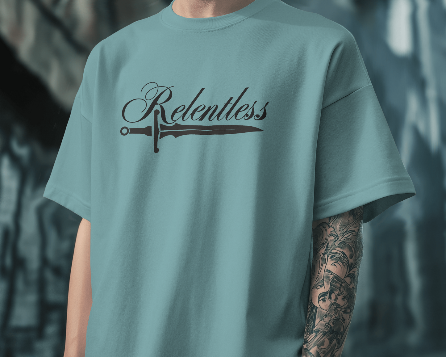 Oversized Unisex T-Shirts Relentless