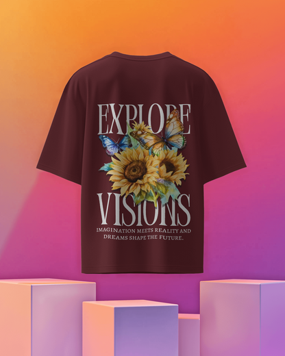 Oversized Unisex T-Shirts Visions