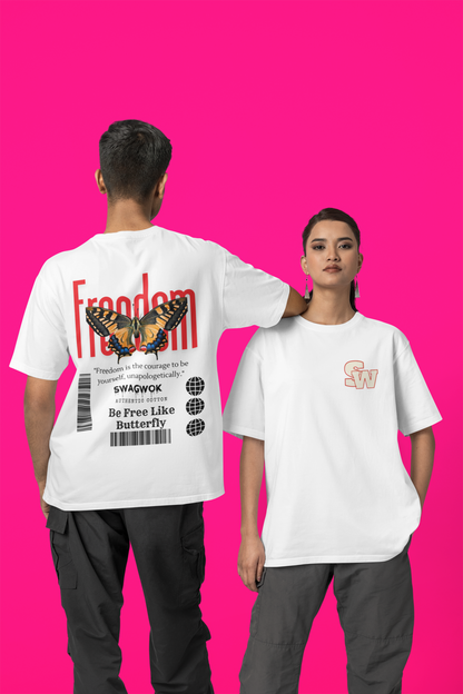 Oversized Unisex T-Shirts Freedom