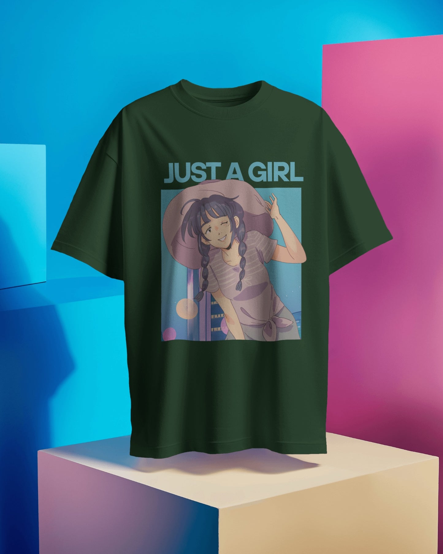 Oversized Women T-Shirts Just A Girl