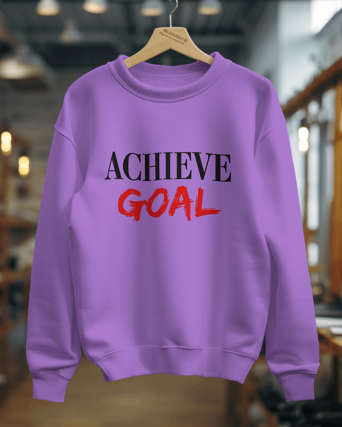 Sweat Shirts Achieve Goal