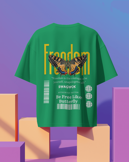 Oversized Unisex T-Shirts Freedom