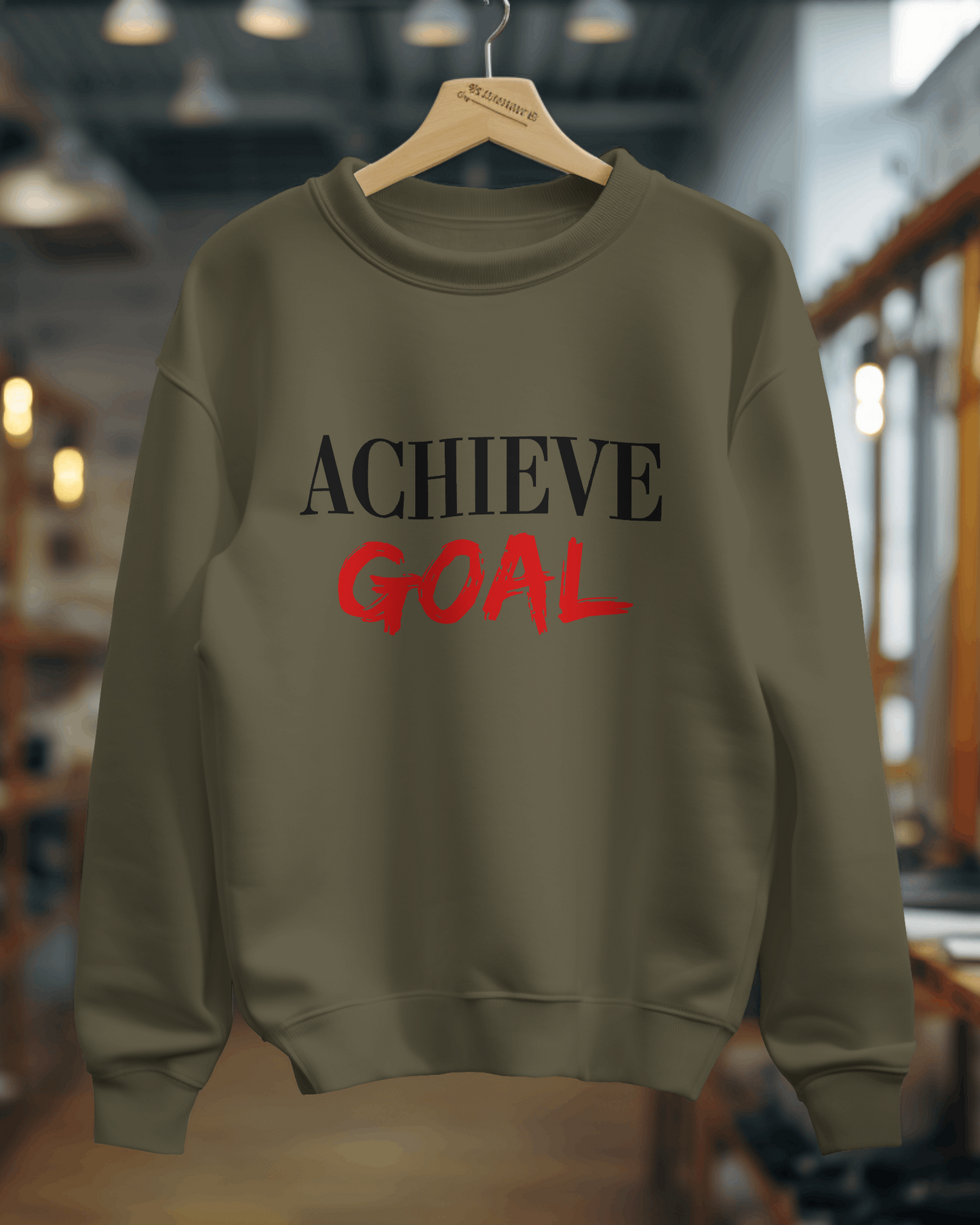 Sweat Shirts Achieve Goal