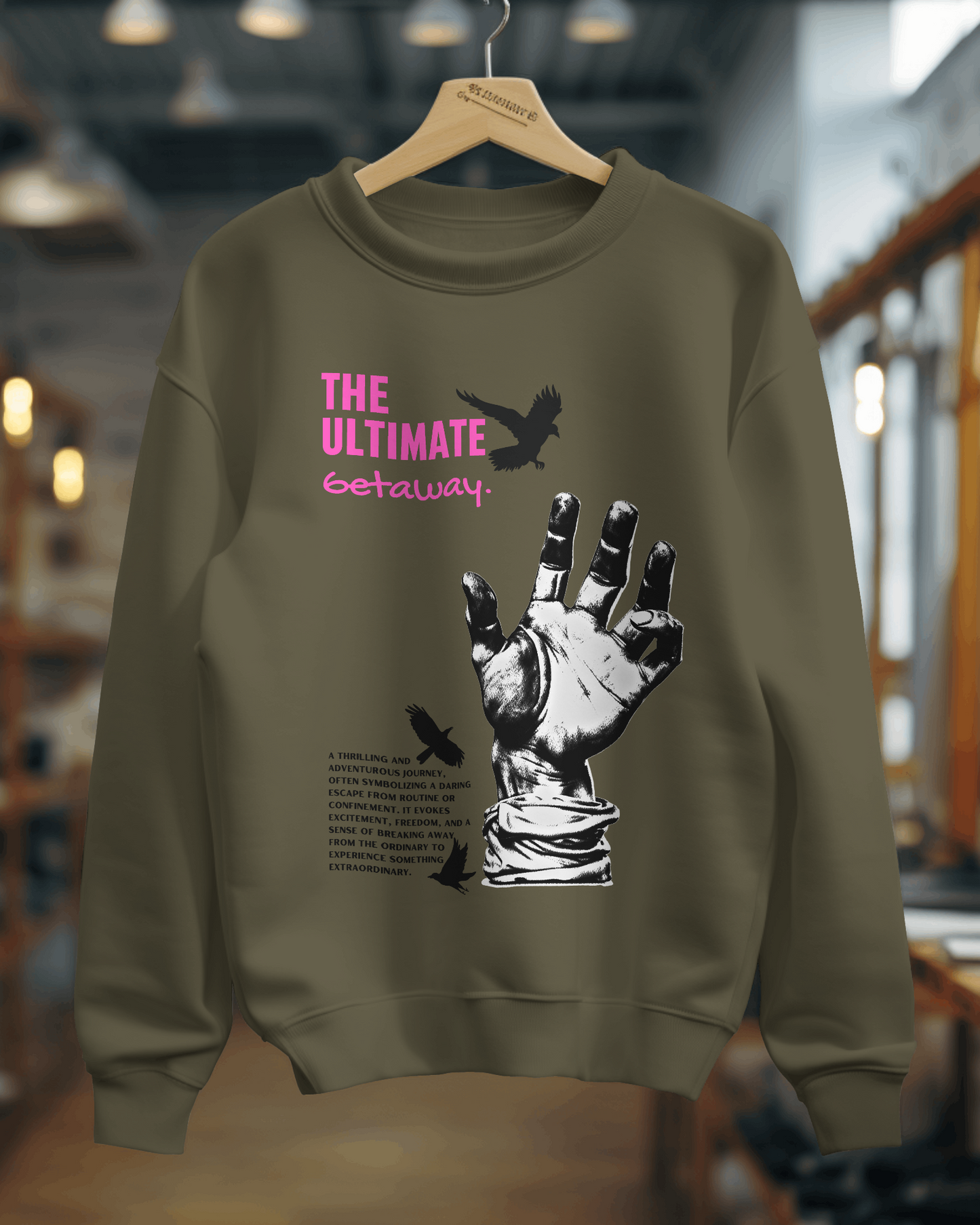 Sweat Shirts The Ultimate Getaway-SS