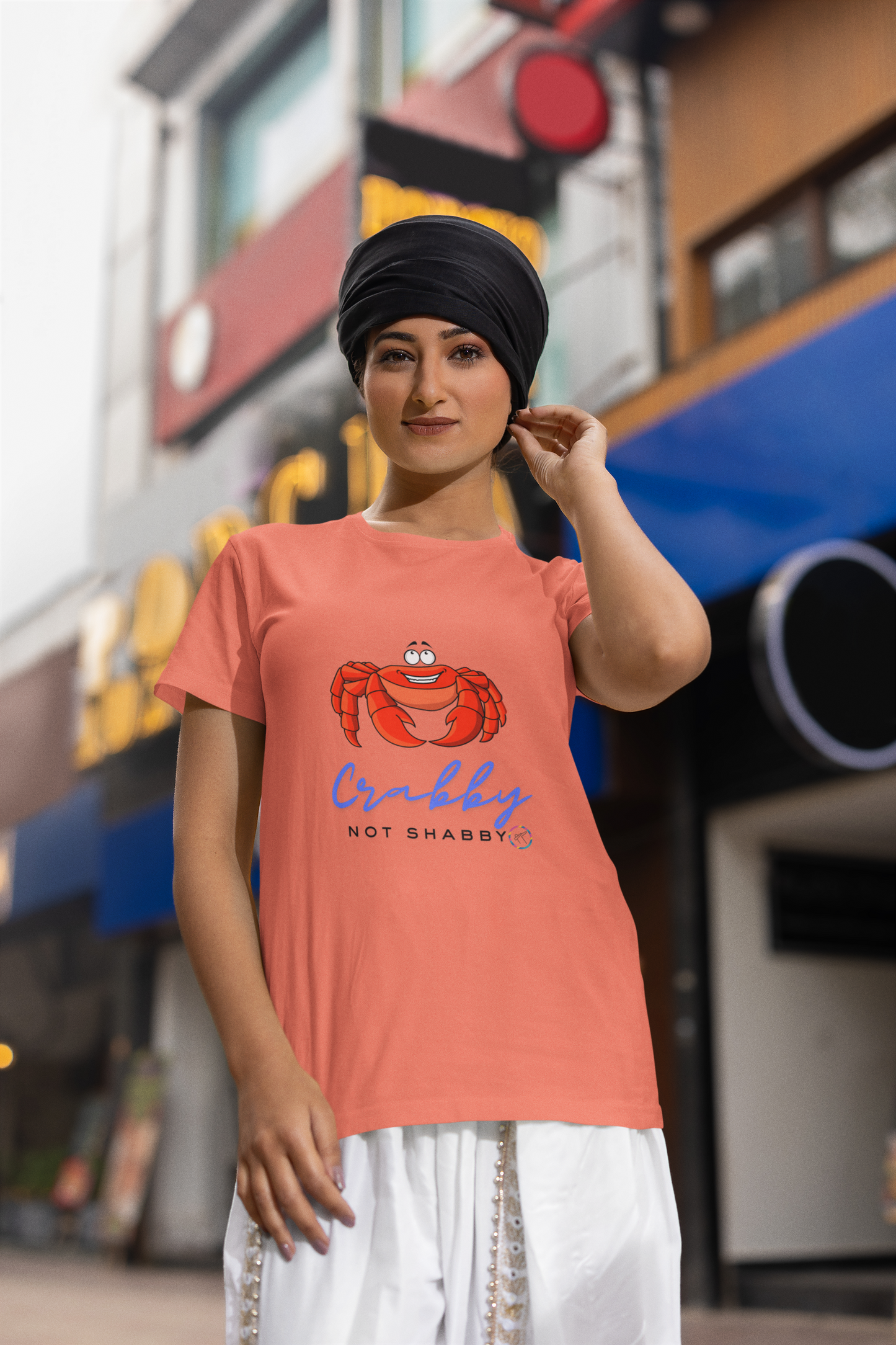 Regular Women T-Shirt Crabby Not Shabby