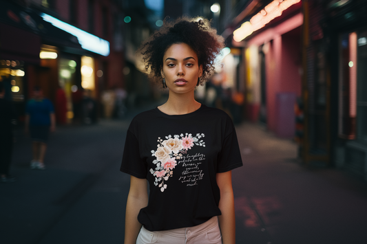 Regular Women T-Shirts Floral