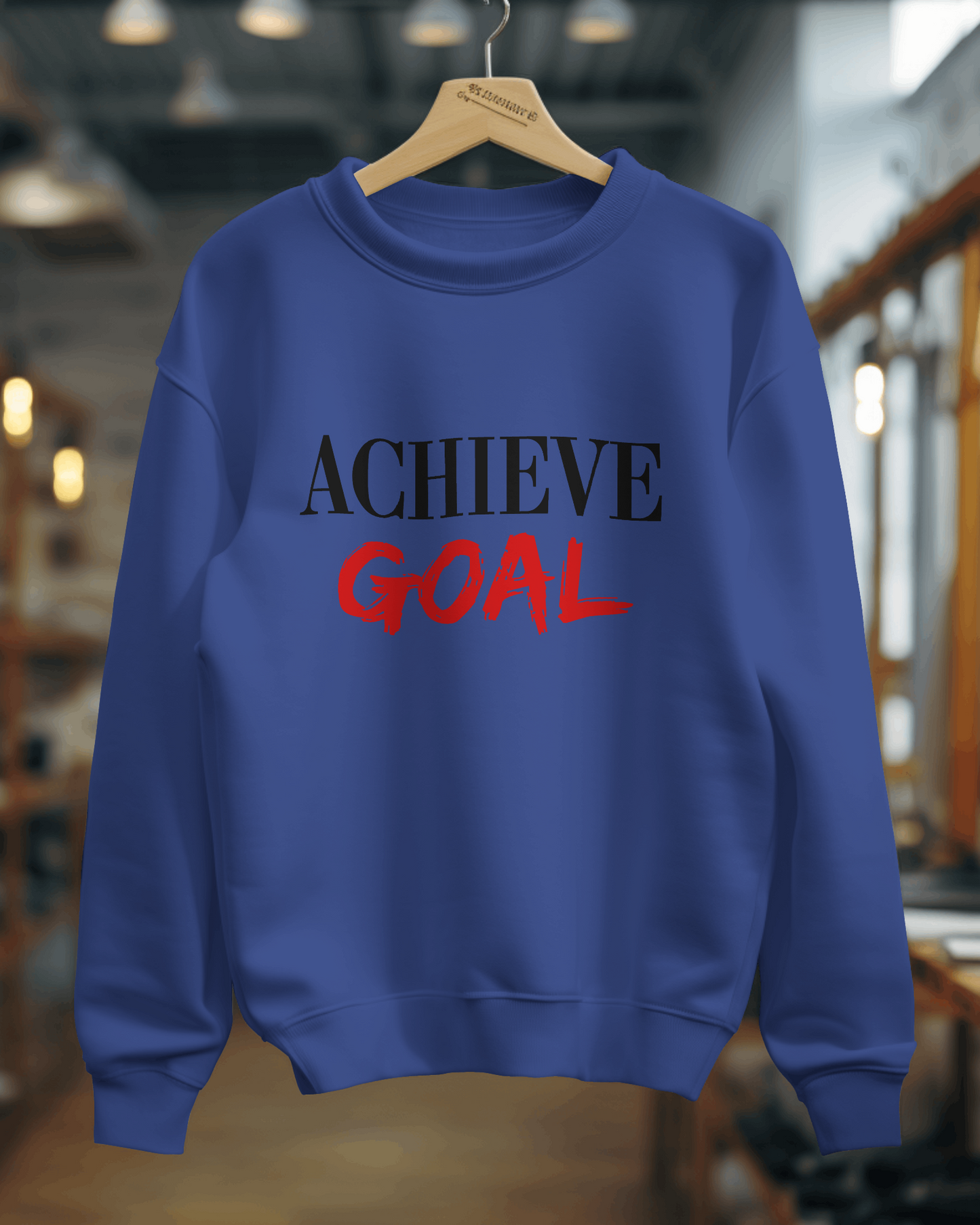 Sweat Shirts Achieve Goal