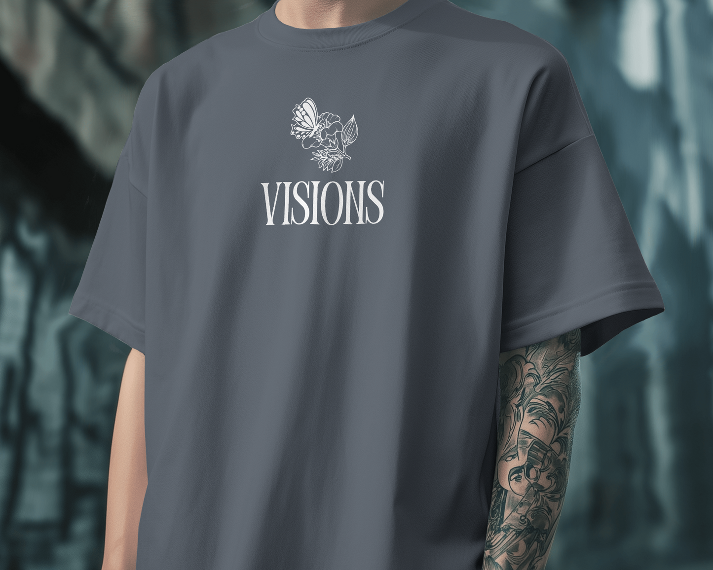 Oversized Unisex T-Shirts Visions