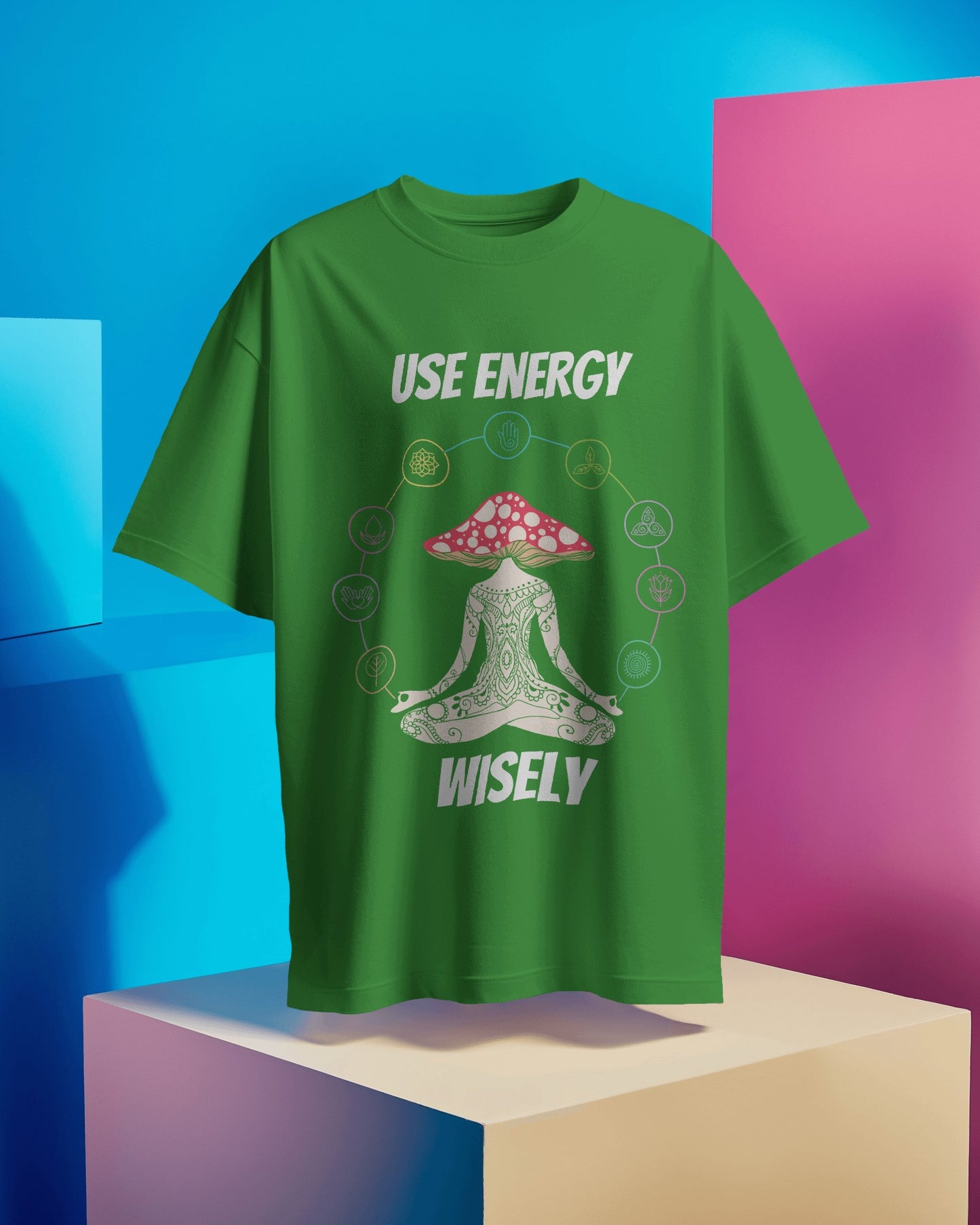 Oversized Women T-Shirts Use Energy Wisely