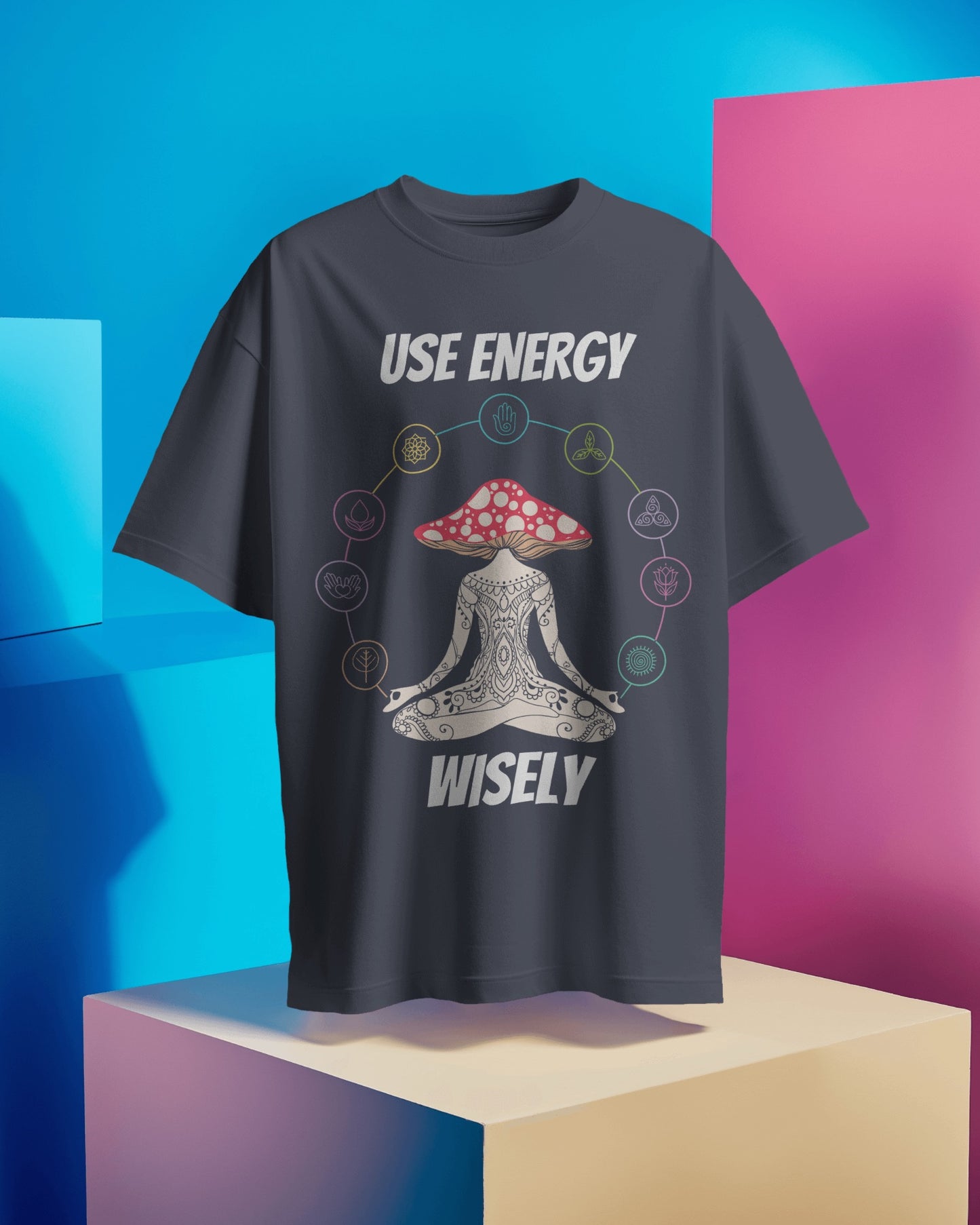 Oversized Women T-Shirts Use Energy Wisely